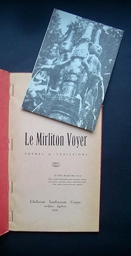 Imagen del vendedor de Le Mirliton Voyer - a la venta por Le Livre  Venir