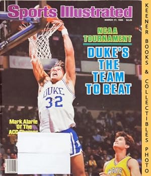 Sports Illustrated Magazine, March 17, 1986: Vol 64, No. 11 : NCAA Tournament - Duke's The Team T...