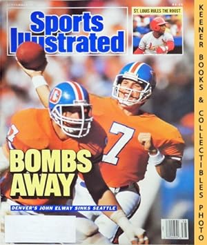 Sports Illustrated Magazine, September 21, 1987: Vol 67, No. 13 : Bombs Away - Denver's John Elwa...