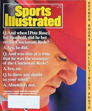 Sports Illustrated Magazine, July 3, 1989: Vol 71, No. 1 : Pete Rose, Ron Peters, John Dowd