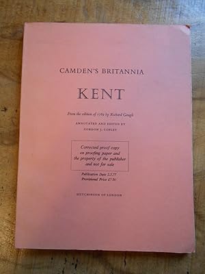 Seller image for CADMEN'S BRITANNIA: KENT for sale by Uncle Peter's Books