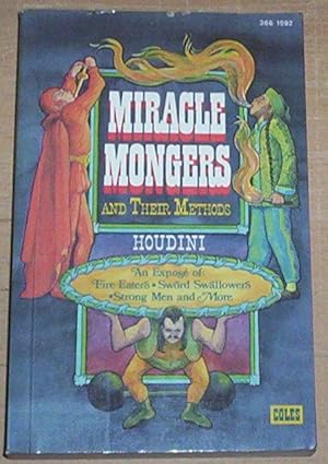 Seller image for Miracle Mongers and their methods. for sale by Thylacine Fine Books