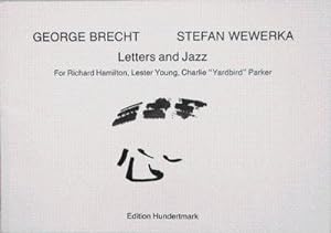 Letters and Jazz for Richard Hamilton, Lester Young, Charlie "Yardbird" Parker