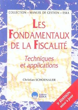 Les fondamentaux de la fiscalité