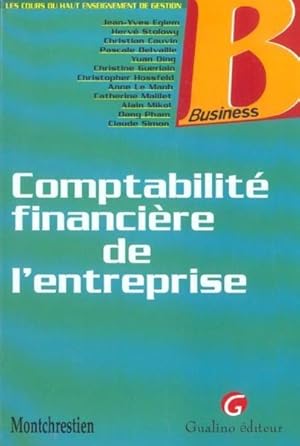 Immagine del venditore per Comptabilit financire de l'entreprise venduto da Chapitre.com : livres et presse ancienne