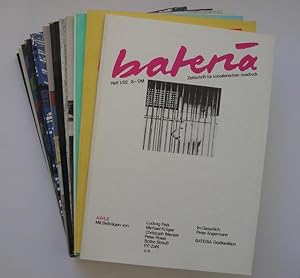 bateria. Zeitschrift für künstlerischen Ausdruck (ab Heft 15: Zeitschrift für Kunst und Literatur).