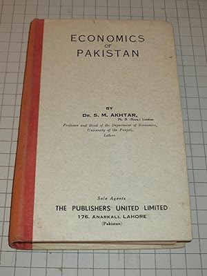 Seller image for Economics of Pakistan - Third Edition for sale by rareviewbooks