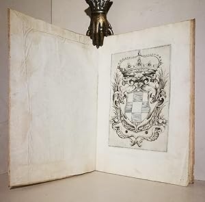 Seller image for La gloria gareggiante col merito nell'incoronazione del serenissimo Cesare Gentile duce della Repubblica Serenissima di Genova. for sale by AU SOLEIL D'OR Studio Bibliografico