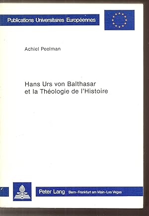 Hans Urs von Balthasar et la théologie de l¿histoire