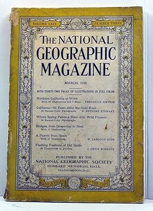 Bild des Verkufers fr The National Geographic Magazine, Volume 69, Number 3 (March, 1936) zum Verkauf von Cat's Cradle Books