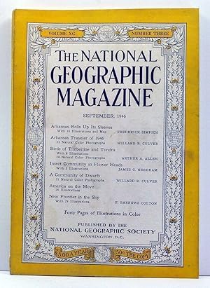 Seller image for The National Geographic Magazine, Volume 90, Number 3 (September, 1946) for sale by Cat's Cradle Books