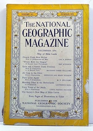 Bild des Verkufers fr The National Geographic Magazine, Volume 90, Number 6 (December, 1946) zum Verkauf von Cat's Cradle Books