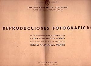 Immagine del venditore per REPRODUCCIONES FOTOGRAFICAS DE LAS DECORACIONES MURALES EXISTENTES EN LA ESCUELA MUSEO PEDRO DE MENDOZA. Ejecutadas por el pintor argentino Benito Quinquela Martn venduto da Buenos Aires Libros