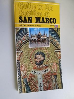 Bild des Verkufers fr Guide to the Basilica of San Marco zum Verkauf von Goldstone Rare Books
