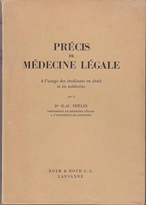 Précis de médecine légale