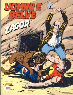 Bild des Verkufers fr Zagor #382 - Uomini e belve zum Verkauf von Parigi Books, Vintage and Rare