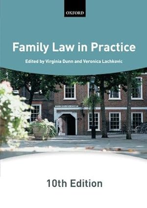 Imagen del vendedor de Family Law in Practice (Bar Manuals) a la venta por Bellwetherbooks