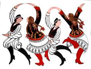 Dancers of Dubrovnik.