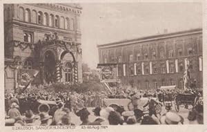 Bild des Verkufers fr 9. Deutsch. Sngerbundfest 23.-26.Aug. 1924. Ansichtskarte in brunlichem Lichtdruck. Ungelaufen. zum Verkauf von Antiquariat Heinz Tessin