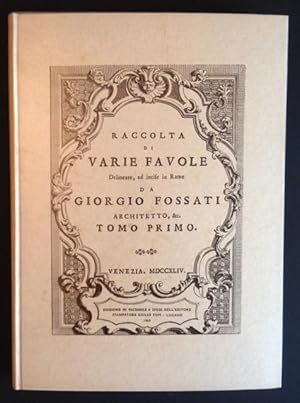 Imagen del vendedor de Raccolta di varie Favole Illustrate da Giorgio FOSSATI di Morcote. Facsimile dell'edizione veneziana del 1744 con presentazione di Carlo Palumbo-Fossati a la venta por ABC - Eric Girod