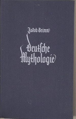 Bild des Verkufers fr Deutsche Mythologie zum Verkauf von Blattner