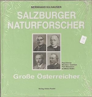 Imagen del vendedor de Salzburger Naturforscher, Groe sterreicher a la venta por Blattner