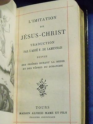 L'imitation de Jésus-Christ ( n°701 )