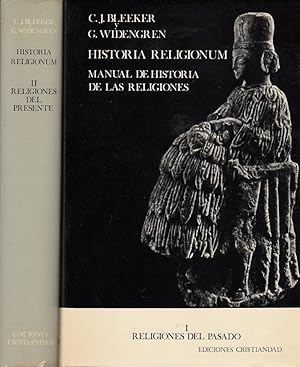 Imagen del vendedor de HISTORIA RELIGIONUM. MANUAL DE HISTORIA DE LAS RELIGIONES 2 Tomos OBRA COMPLETA a la venta por Libreria Rosela