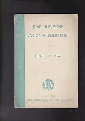 Eine jüdische Nationalbibliothek