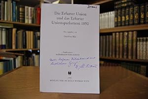 Seller image for Sonderdruck des Aufsatzes: "Die Konservativen und das Erfurter Unionsparlament." Aus: Die Erfurter Union und das Erfurter Unionsparlament 1850. Hrsg. von Gunther Mai. for sale by Gppinger Antiquariat