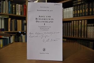 Bild des Verkufers fr Sonderdruck des Aufsatzes: "Militrreform oder Verfassungswandel? Kronprinz Friedrich von Preuen und die `deutschen Whigs` in der Krise von 1862/63." Aus: Adel und Brgertum in Deutschland I. Entwicklungslinien und Wendepunkte im 19. Jahrhundert. zum Verkauf von Gppinger Antiquariat