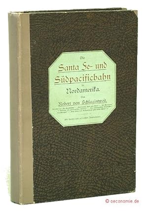 Die Santa Fe- und Südpacificbahn in Nordamerika.