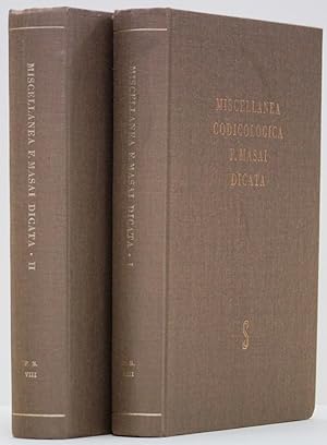 Imagen del vendedor de Miscellanea codicologica F. Masai. 2 volumes. a la venta por Antiquariaat Isis