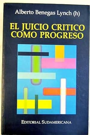 Imagen del vendedor de El juicio crtico como progreso a la venta por Alcan Libros