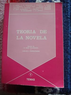 Imagen del vendedor de Teora de la novela a la venta por Libros del cuervo
