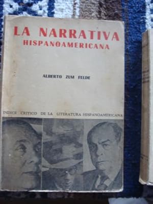Immagine del venditore per ndice crtico de la literatura hispanoamericana. La narrativa venduto da Libros del cuervo