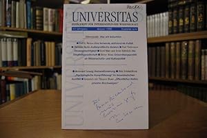 Bild des Verkufers fr Universitas. Zeitschrift fr interdisziplinre Wissenschaft. 53. Jahrgang Nummer 626. zum Verkauf von Gppinger Antiquariat