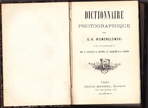 Imagen del vendedor de Dictionnaire photographique a la venta por L'ENCRIVORE (SLAM-ILAB)