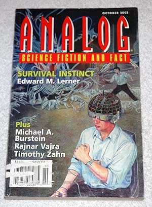 Seller image for Analog: Science Fiction/Science Fact (Vol. CXXII, No. 10, October 2002) for sale by Preferred Books