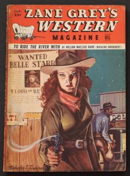 Seller image for ZANE GREY'S WESTERN - ( January, 1950 ; Volume 3 #11; -- Pulp Digest Magazine ) - To Ride the River With By William MacLeod Raine; for sale by Comic World