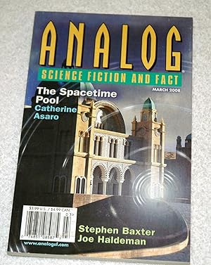 Immagine del venditore per Analog Science Fiction and Fact, March 2008 (CXXVIII No. 3) venduto da Preferred Books