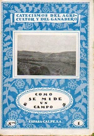 Imagen del vendedor de CMO SE MIDE UN CAMPO. 2 ed. a la venta por angeles sancha libros