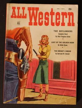 Imagen del vendedor de ALL WESTERN - ( August/September/1950; Volume 1 #2 -- Pulp Digest Magazine ) -The Drylanders By Allan Vaughan Elston. a la venta por Comic World
