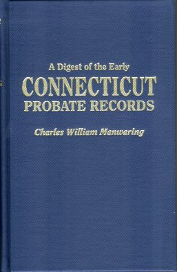 Immagine del venditore per Digest of the Early Connecticut Probate Records venduto da Storbeck's