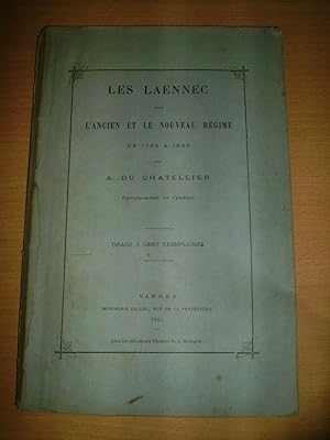 Imagen del vendedor de (BRETAGNE)LES LAENNEC SOUS L'ANCIEN ET LE NOUVEAU REGIME DE 1763 A 1836 a la venta por Bibliofolie