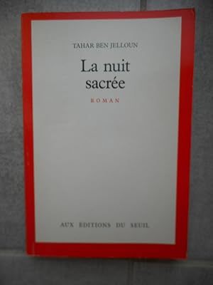 Seller image for La nuit sacree for sale by Frederic Delbos