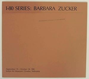 Bild des Verkufers fr I-80 Series: Barbara Zucker zum Verkauf von Jeff Hirsch Books, ABAA