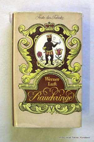 Imagen del vendedor de Rauchringe. Feste des Tabaks. Von Zigarren, Pfeifen und Zigaretten, vom Schnupfen und vom Kauen. Mnchen, Prestel, 1961. Mit zahlreichen, teils farbigen montierten Abbildungen im Text u. auf Tafeln. 290 S., 1 Bl. Or.-Lwd. mit Schutzumschlag. a la venta por Jrgen Patzer