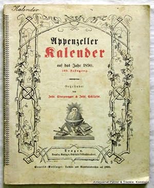 Bild des Verkufers fr 169. Jahrgang. Trogen (1889). Mit zahlr. Illustrationen. Ohne Seitenzhlung. Or.-Umschlag; etw. fleckig. zum Verkauf von Jrgen Patzer