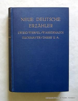 Image du vendeur pour Berlin, Paul Franke, (1930). 411 S. Or.-Lwd. mis en vente par Jrgen Patzer